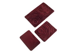 Mijölnir Juego de alfombrillas de baño Wave - Red